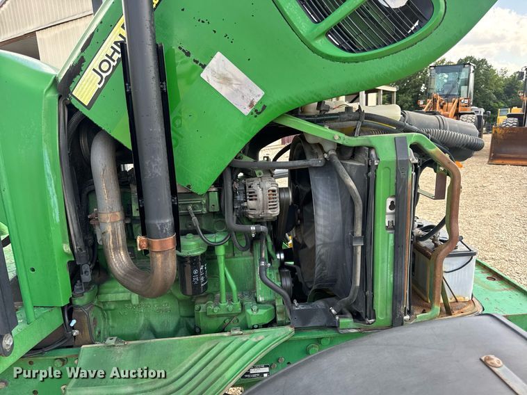 image for item DV4220 2003 John Deere 6430 MFWD tractor