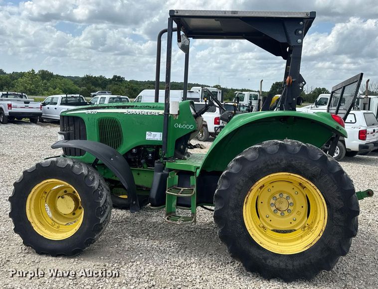 image for item DV4221 John Deere 6420 MFWD tractor
