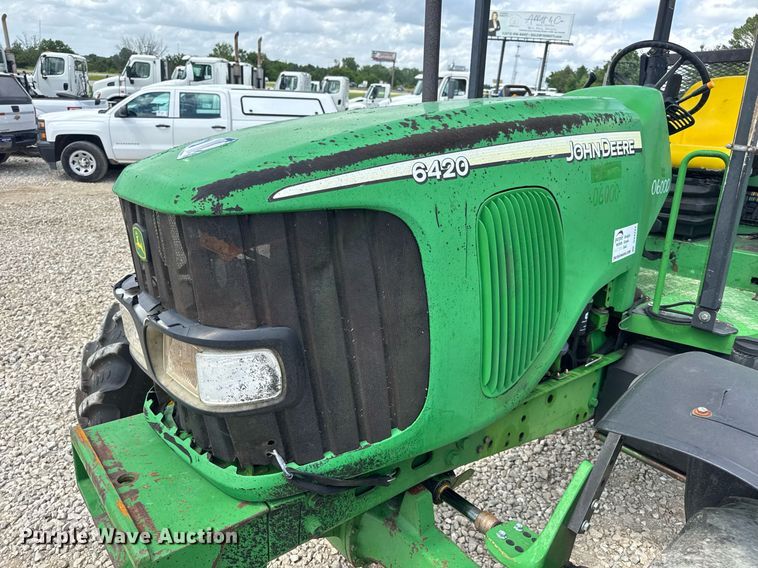 image for item DV4221 John Deere 6420 MFWD tractor