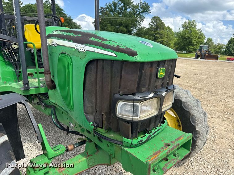 image for item DV4221 John Deere 6420 MFWD tractor