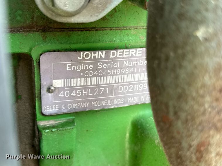 image for item DV4221 John Deere 6420 MFWD tractor