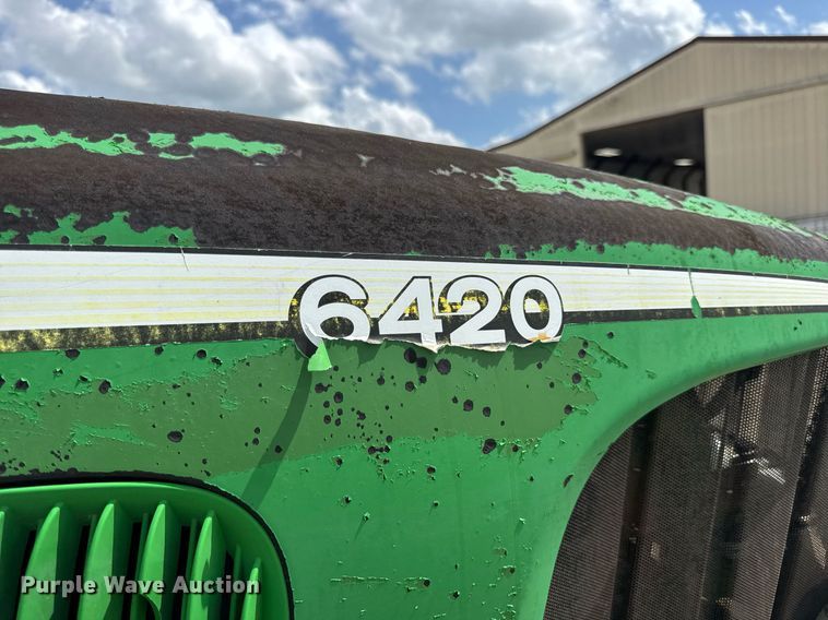 image for item DV4221 John Deere 6420 MFWD tractor
