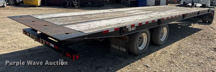 image for item DV4244 2015 Trail-Eze TE401 tilt deck equipment trailer