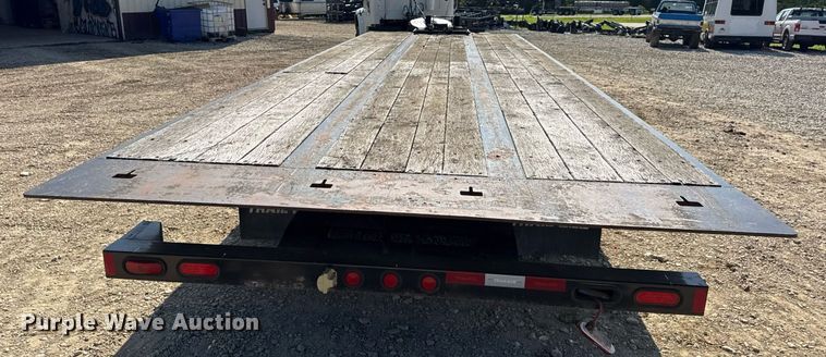 image for item DV4244 2015 Trail-Eze TE401 tilt deck equipment trailer