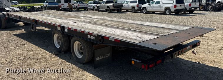 image for item DV4244 2015 Trail-Eze TE401 tilt deck equipment trailer