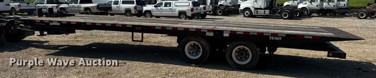 image for item DV4244 2015 Trail-Eze TE401 tilt deck equipment trailer