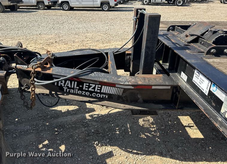 image for item DV4244 2015 Trail-Eze TE401 tilt deck equipment trailer