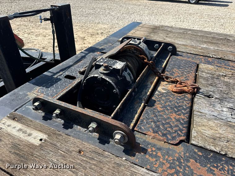 image for item DV4244 2015 Trail-Eze TE401 tilt deck equipment trailer