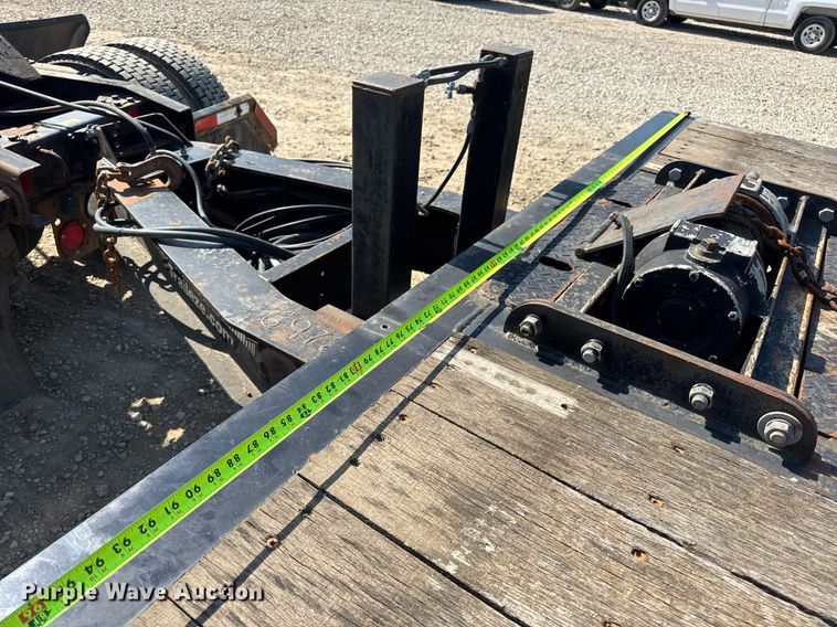 image for item DV4244 2015 Trail-Eze TE401 tilt deck equipment trailer