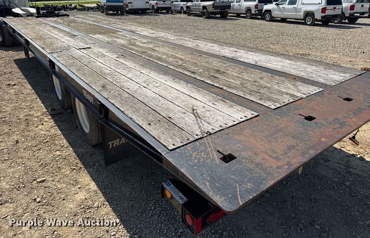 image for item DV4244 2015 Trail-Eze TE401 tilt deck equipment trailer
