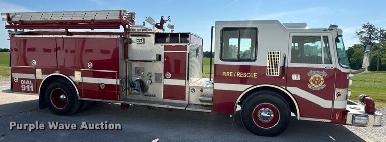 image for item DV4246 1992 Pierce pumper fire truck