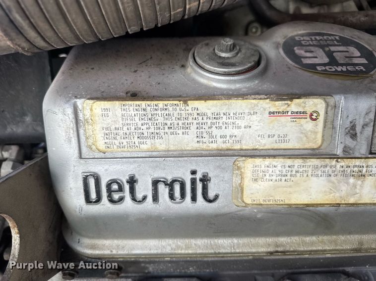 image for item DV4246 1992 Pierce pumper fire truck