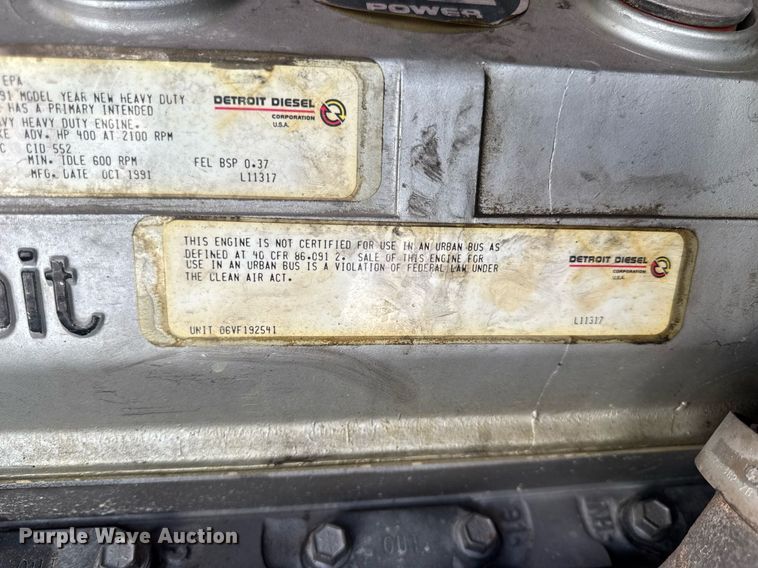 image for item DV4246 1992 Pierce pumper fire truck