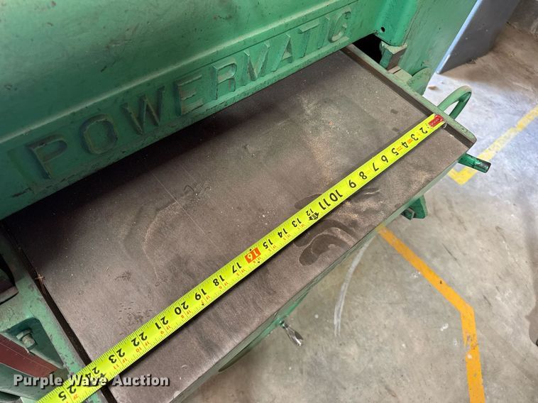 image for item DV4248 Powermatic 225 wood planer