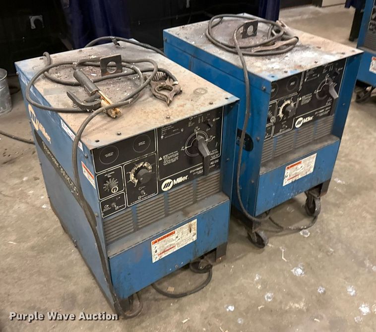 image for item DX5536 (2) Miller Shopmaster 300 welder