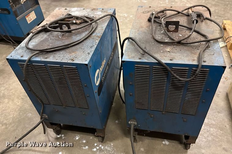 image for item DX5536 (2) Miller Shopmaster 300 welder