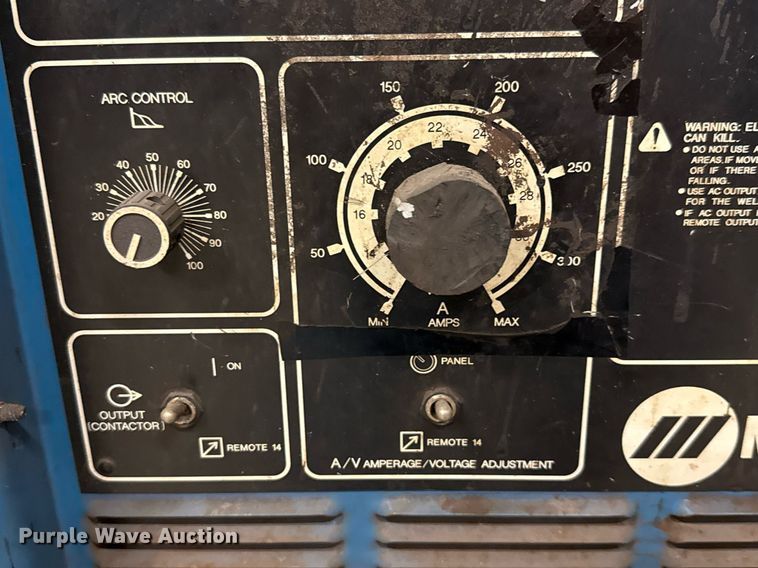 image for item DX5536 (2) Miller Shopmaster 300 welder