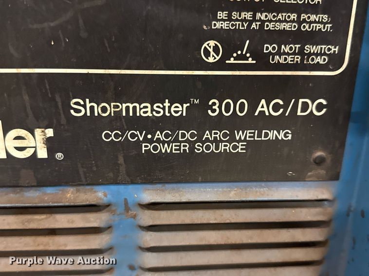 image for item DX5536 (2) Miller Shopmaster 300 welder