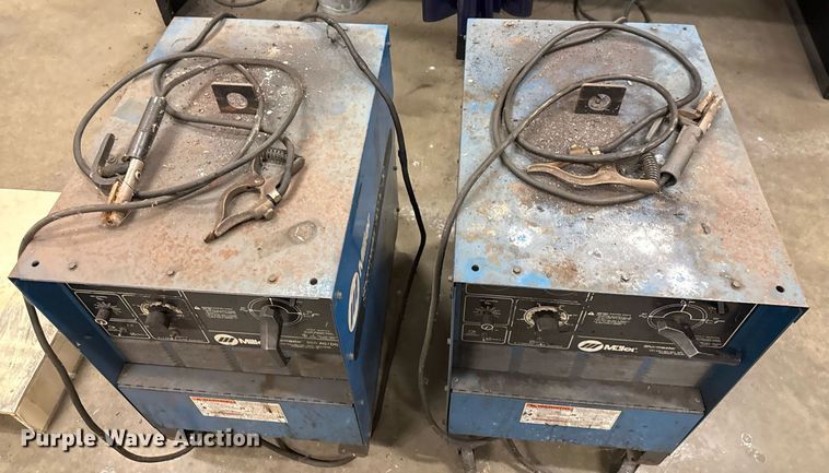 image for item DX5536 (2) Miller Shopmaster 300 welder