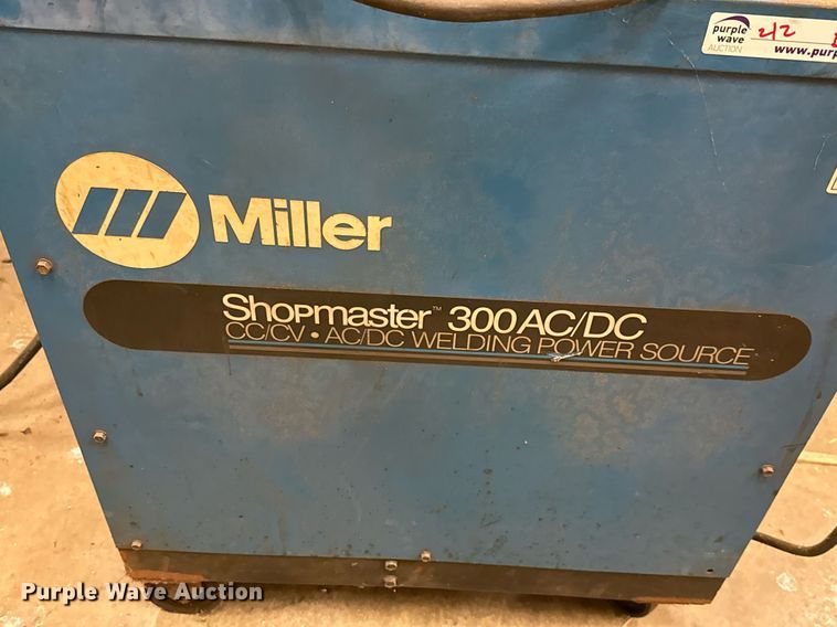 image for item DX5536 (2) Miller Shopmaster 300 welder