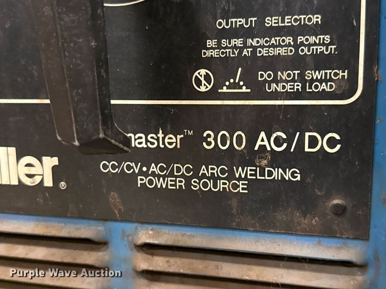 image for item DX5536 (2) Miller Shopmaster 300 welder