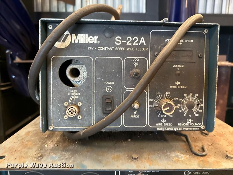 image for item DX5537 (2) Miller Shopmaster 300 welder