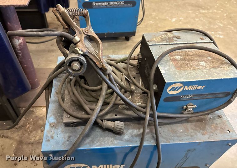 image for item DX5537 (2) Miller Shopmaster 300 welder