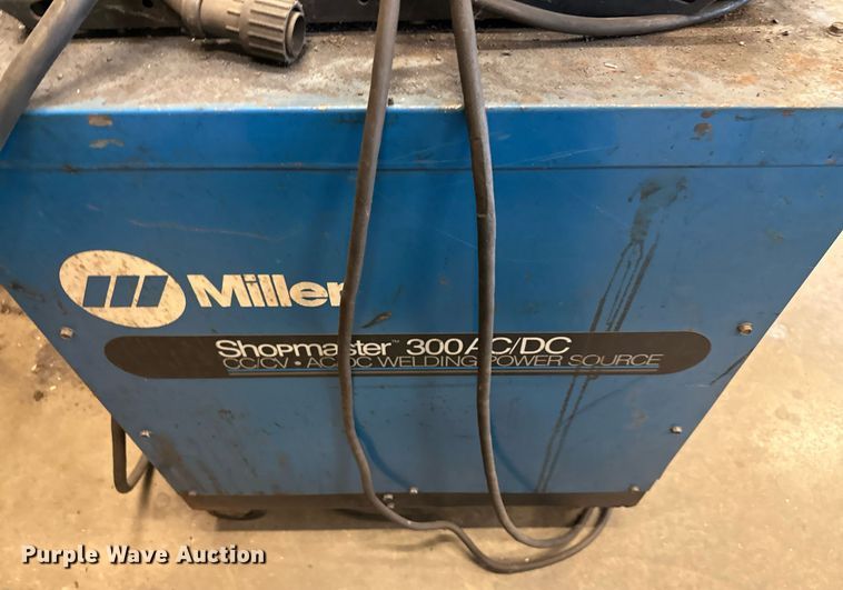 image for item DX5537 (2) Miller Shopmaster 300 welder