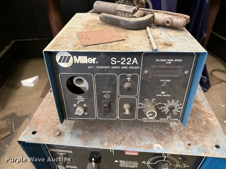 image for item DX5538 (2) Miller Shopmaster 300 AC/DC welder