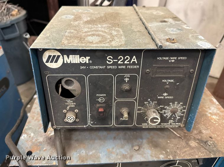 image for item DX5539 (2) Miller Shopmaster 300 welder