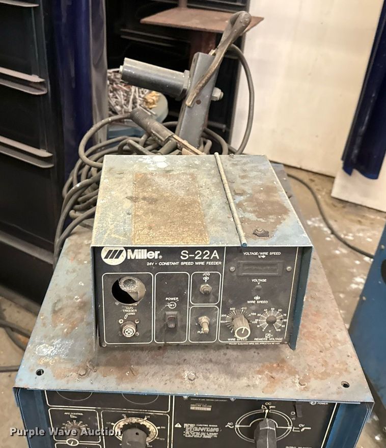 image for item DX5539 (2) Miller Shopmaster 300 welder