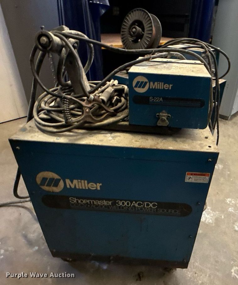 image for item DX5540 (2) Miller Shopmaster 300 welder