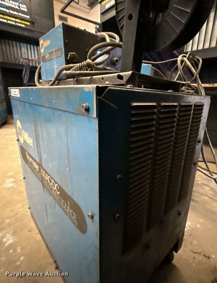 image for item DX5540 (2) Miller Shopmaster 300 welder