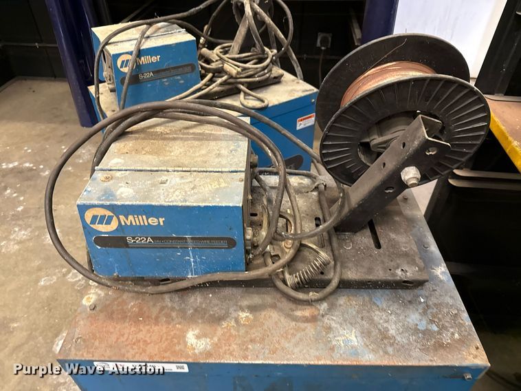 image for item DX5540 (2) Miller Shopmaster 300 welder