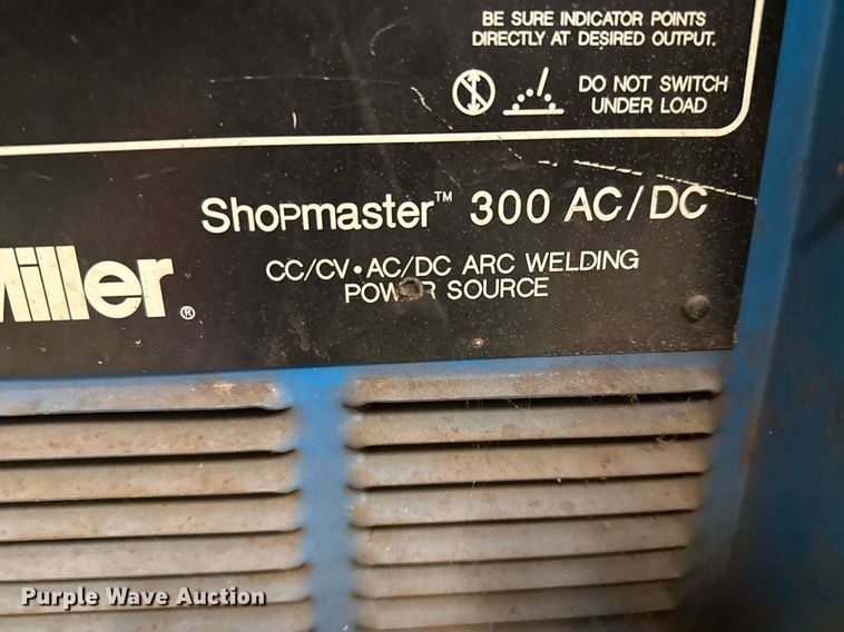 image for item DX5540 (2) Miller Shopmaster 300 welder
