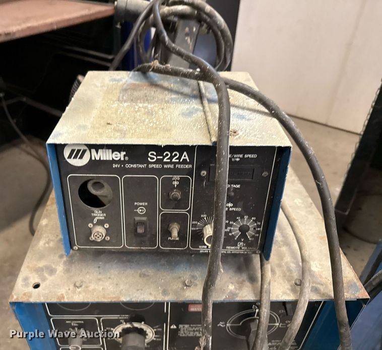 image for item DX5540 (2) Miller Shopmaster 300 welder