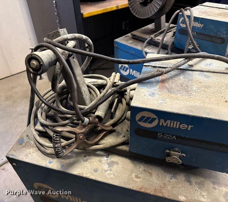 image for item DX5540 (2) Miller Shopmaster 300 welder