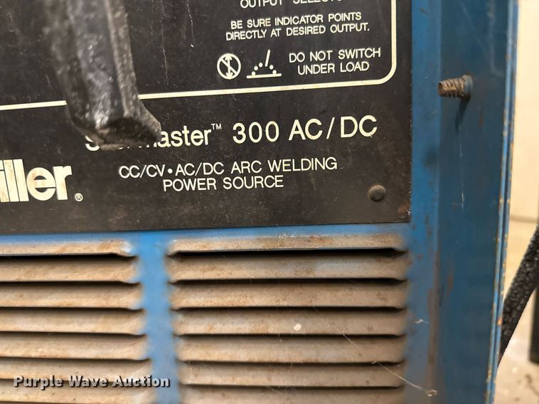 image for item DX5540 (2) Miller Shopmaster 300 welder