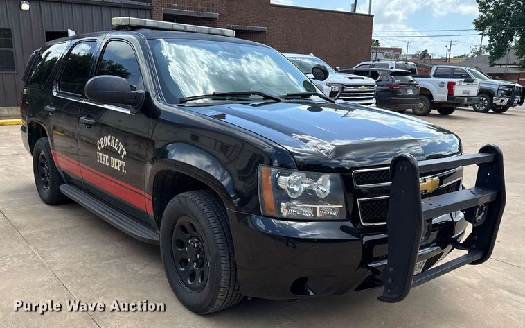 image for item DX5545 2013 Chevrolet Tahoe Police  SUV