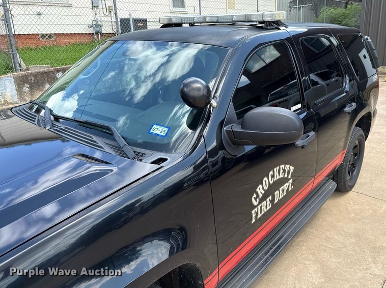 image for item DX5545 2013 Chevrolet Tahoe Police  SUV