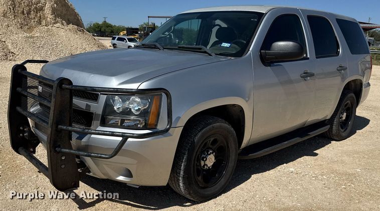 image for item DX5596 2012 Chevrolet Tahoe Police  SUV