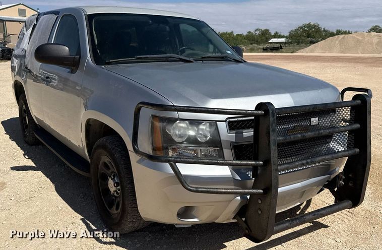 image for item DX5596 2012 Chevrolet Tahoe Police  SUV