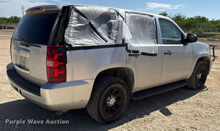 image for item DX5596 2012 Chevrolet Tahoe Police  SUV