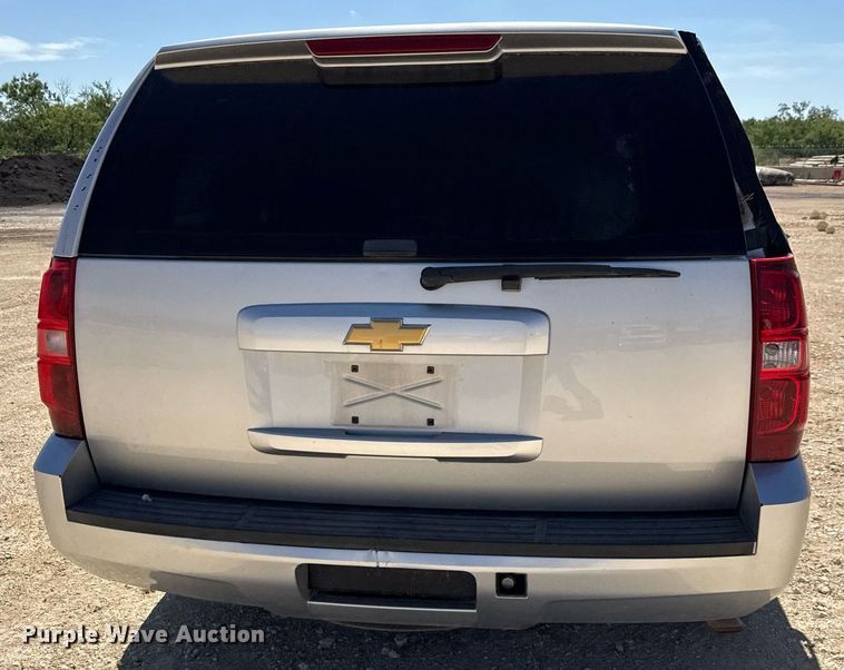 image for item DX5596 2012 Chevrolet Tahoe Police  SUV