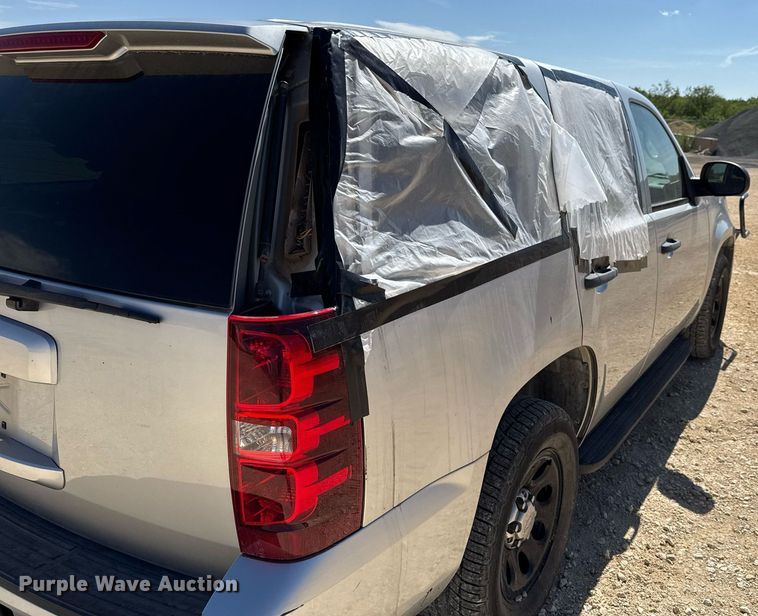 image for item DX5596 2012 Chevrolet Tahoe Police  SUV