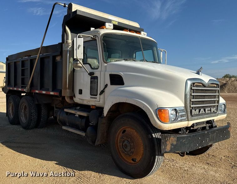 image for item DX5598 2006 Mack CV713 Granite dump truck