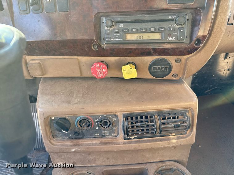 image for item DX5598 2006 Mack CV713 Granite dump truck