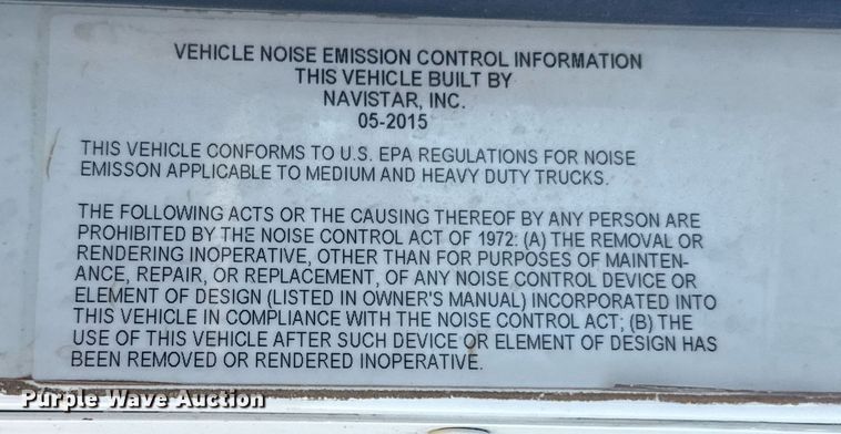 image for item DX5599 2016 Caterpillar CT660S dump truck