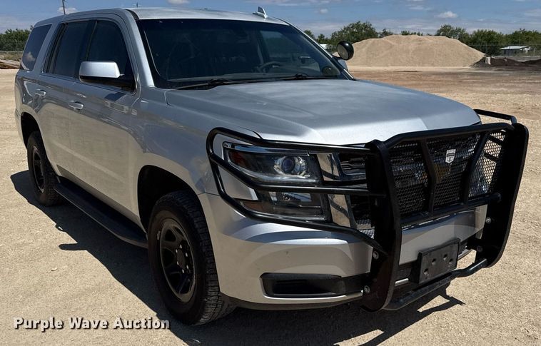 image for item DX5600 2016 Chevrolet Tahoe Police SUV