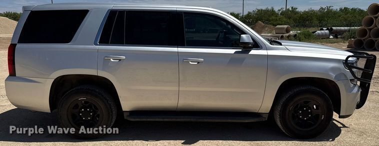 image for item DX5600 2016 Chevrolet Tahoe Police SUV
